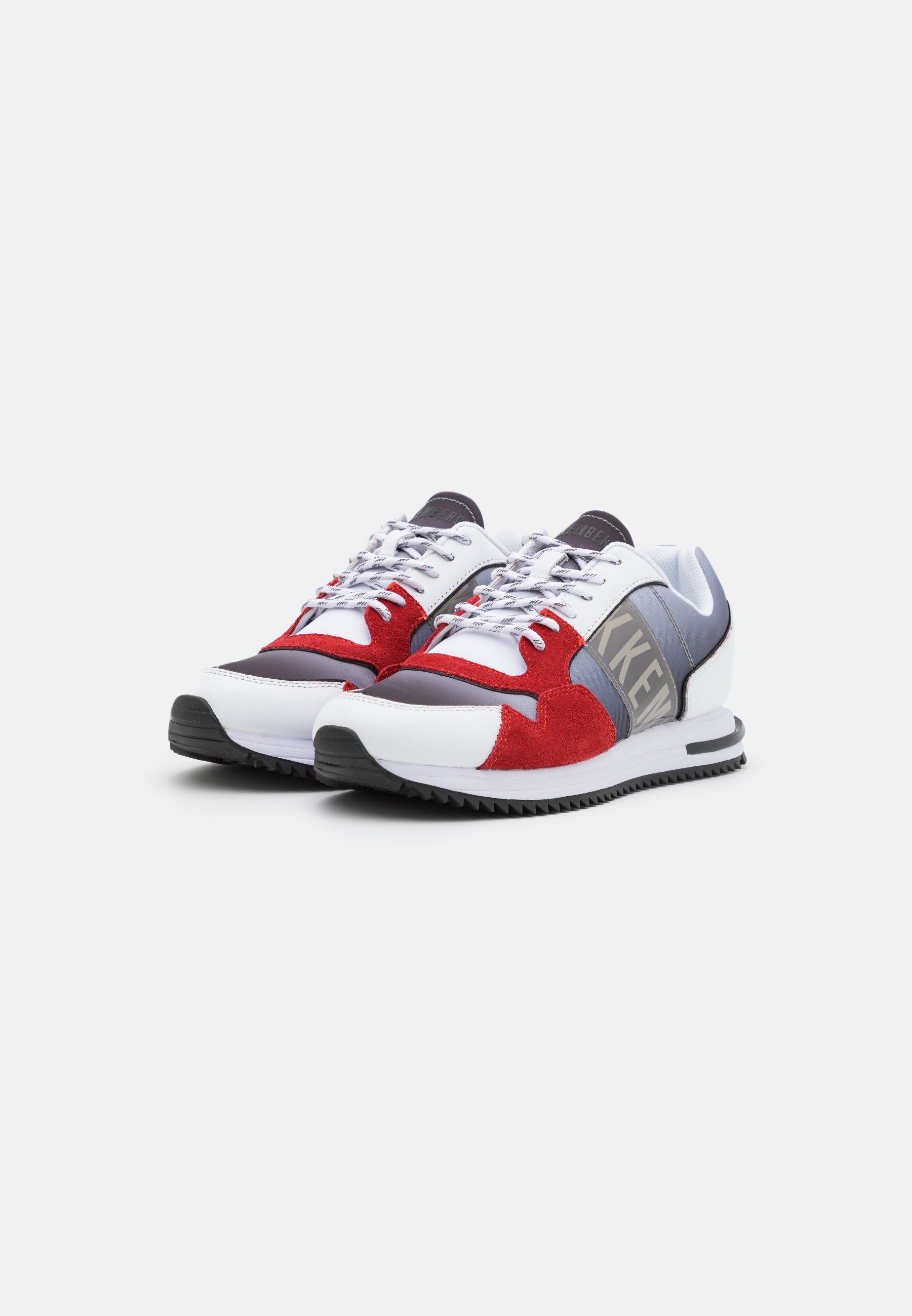 Bikkembergs HARUN - Sneakers basse - red/black/white/bianco - Zalando.it