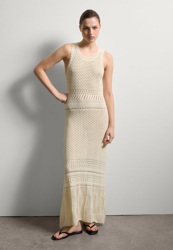 SLEEVELESS  - Maxikleid - natural