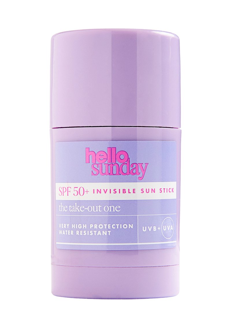 Hello Sunday - HELLO SUNDAY THE TAKE-OUT ONE - SWEET VANILLA INVISIBLE SUN STICK SPF 50 - - Crema solare, Ingrandire