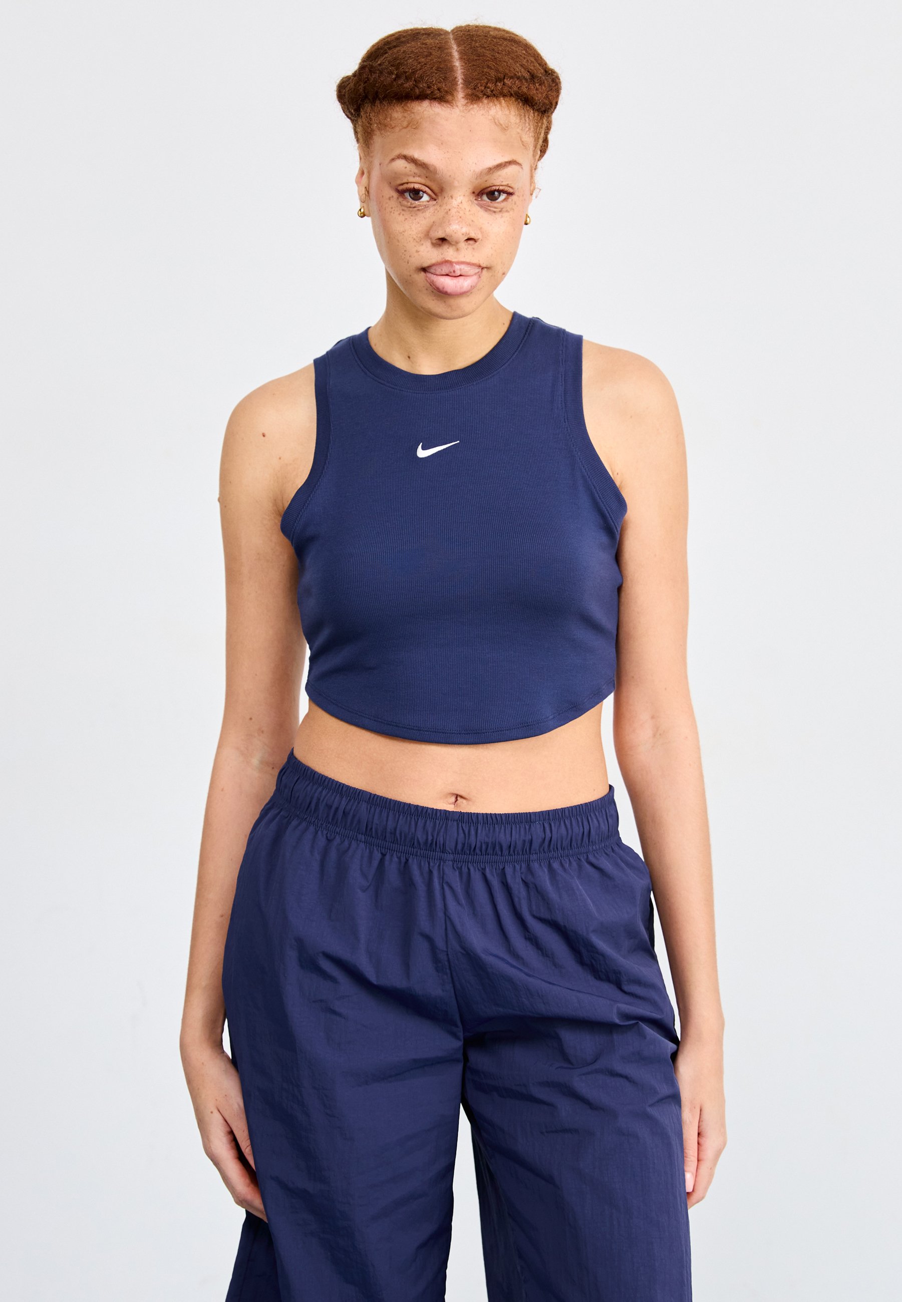 Nike Sportswear TANK - Top - midnight navy/dark blue - Zalando.co.uk