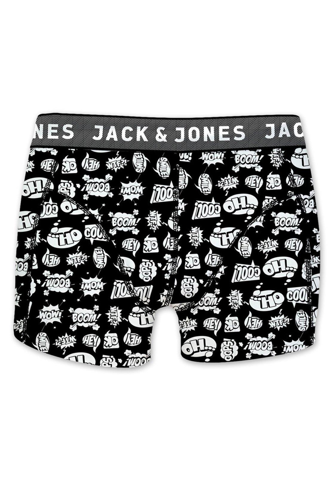 JACK & JONES Boxershorts 4er Pack – Bequeme Unterhosen Aus Baumwolle/Elasthan, Mit Logo-Bund