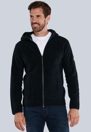 Sweatjacke - saphirblau