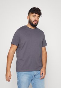 Pier One 5 PACK - T-shirt básica - dark blue/bordeaux/olive