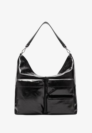 Liebeskind Berlin HOBO GROSSE AUS LACK - Shopping Bag - schwarz
