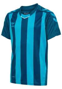 Hummel CORE  - T-shirt med print - light blue