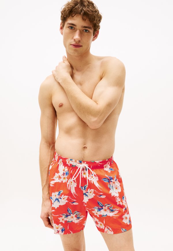 ESSENTIALS MEDIUM DRAWSTRING  - Swimming shorts - brilliant orange