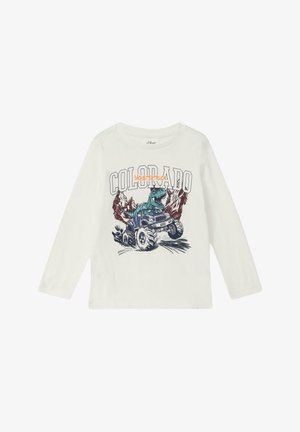 MIT GROSSEM DINO - Ilgarankovis viršutinės dalies drabužis - creme