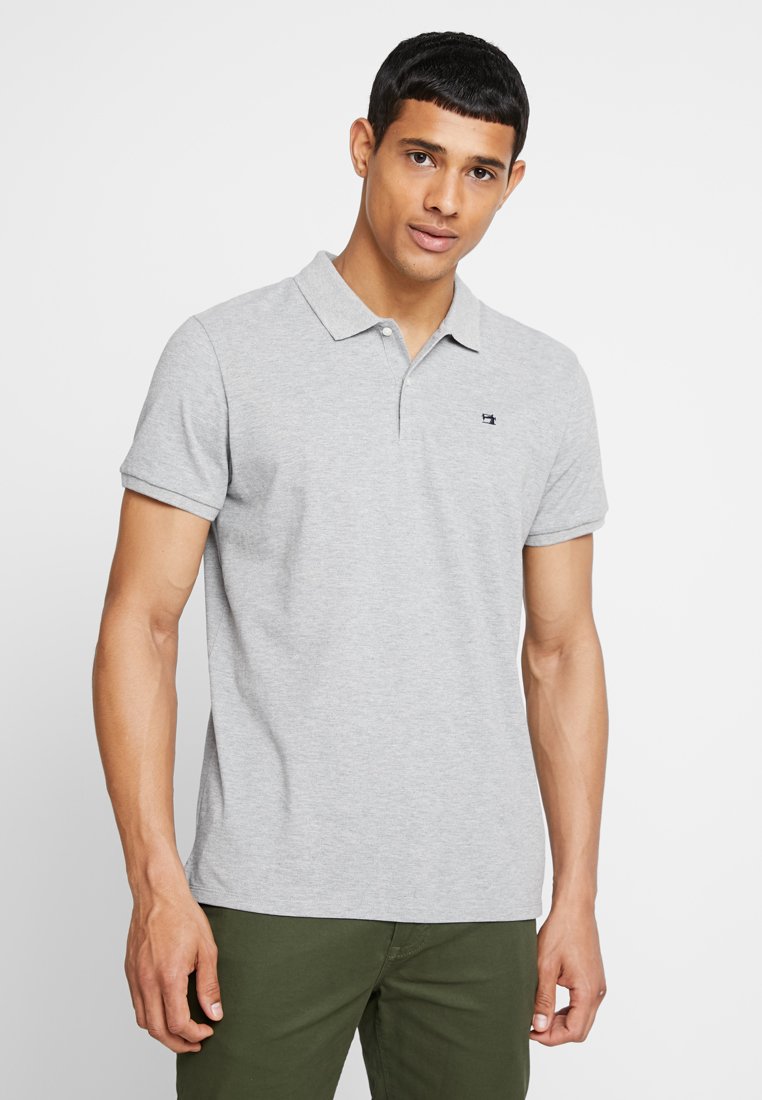 Scotch \u0026 Soda CLASSIC CLEAN - Poloshirt - grey melange/lichtgrijs - Zalando .nl