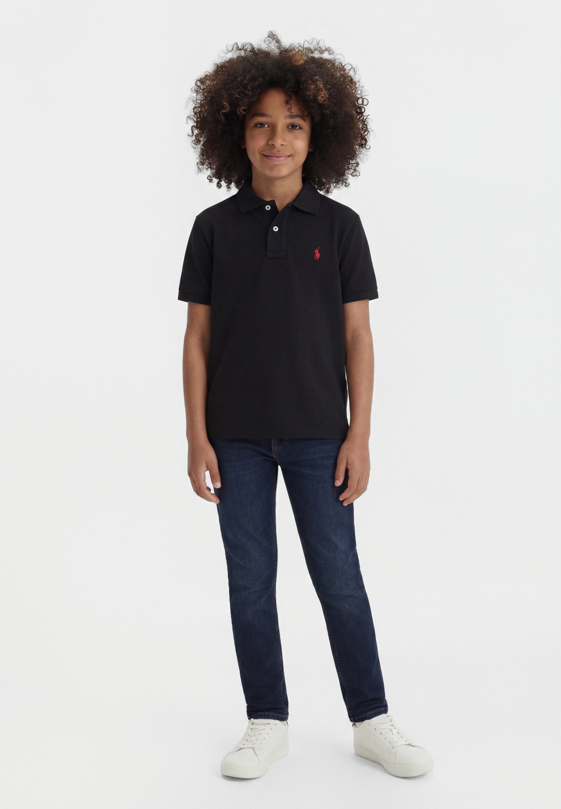 Polo Ralph Lauren CUSTOM FIT - Poloshirt - black/schwarz - Zalando.ch