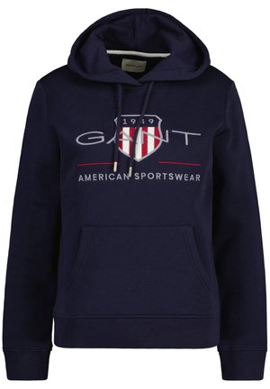 REL ARCHIVE SHIELD - Hoodie - evening blue