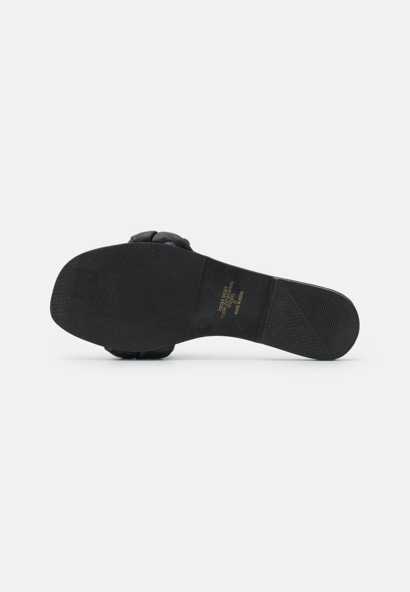 Damen Flache Pantoletten | Pieces PCVERA Pantolette flach black/schwarz - RY35620 Damen Flache Pantoletten | Pieces PCVERA Pantolette flach black/schwarz - RY35620