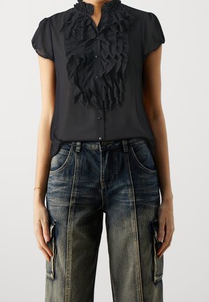 VILA, Blouse - black