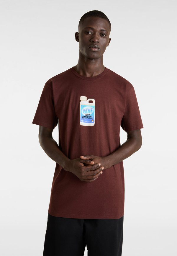 T-Shirt print - bitter chocolate