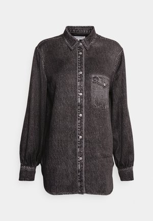 rag & bone LIQUID MIRAMAR MAXINE SHIRT - Μπλούζα - grey