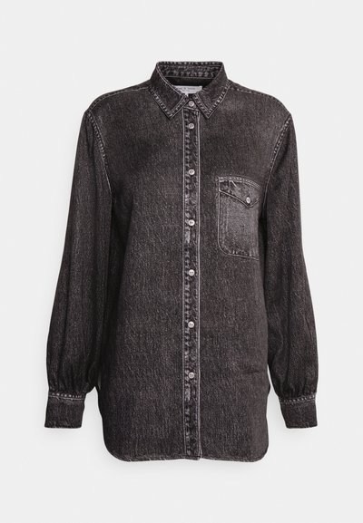 rag & bone LIQUID MIRAMAR MAXINE SHIRT - Μπλούζα - grey
