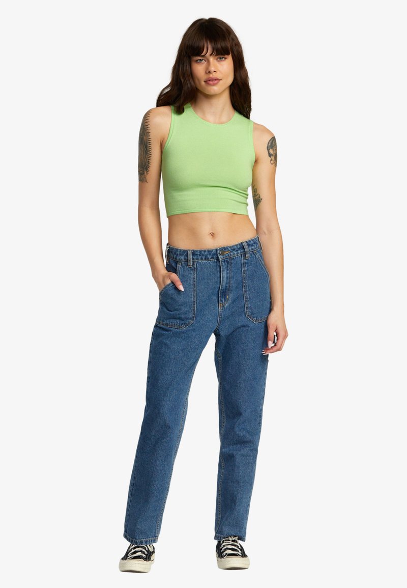 RVCA Top groen gemêleerd RVCA Top groen gemêleerd