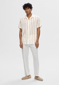 Selected Homme SLHREG-AIR MIX - Marškiniai - pure cashmere