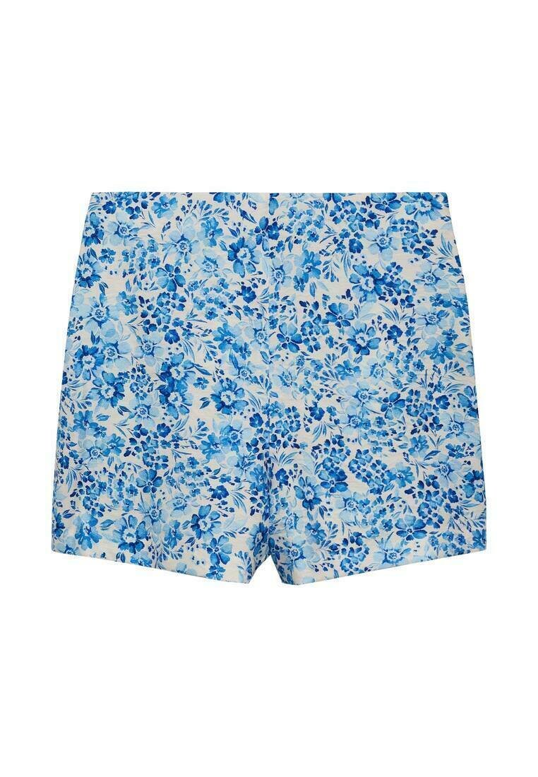 Mango Shorts donkerblauw