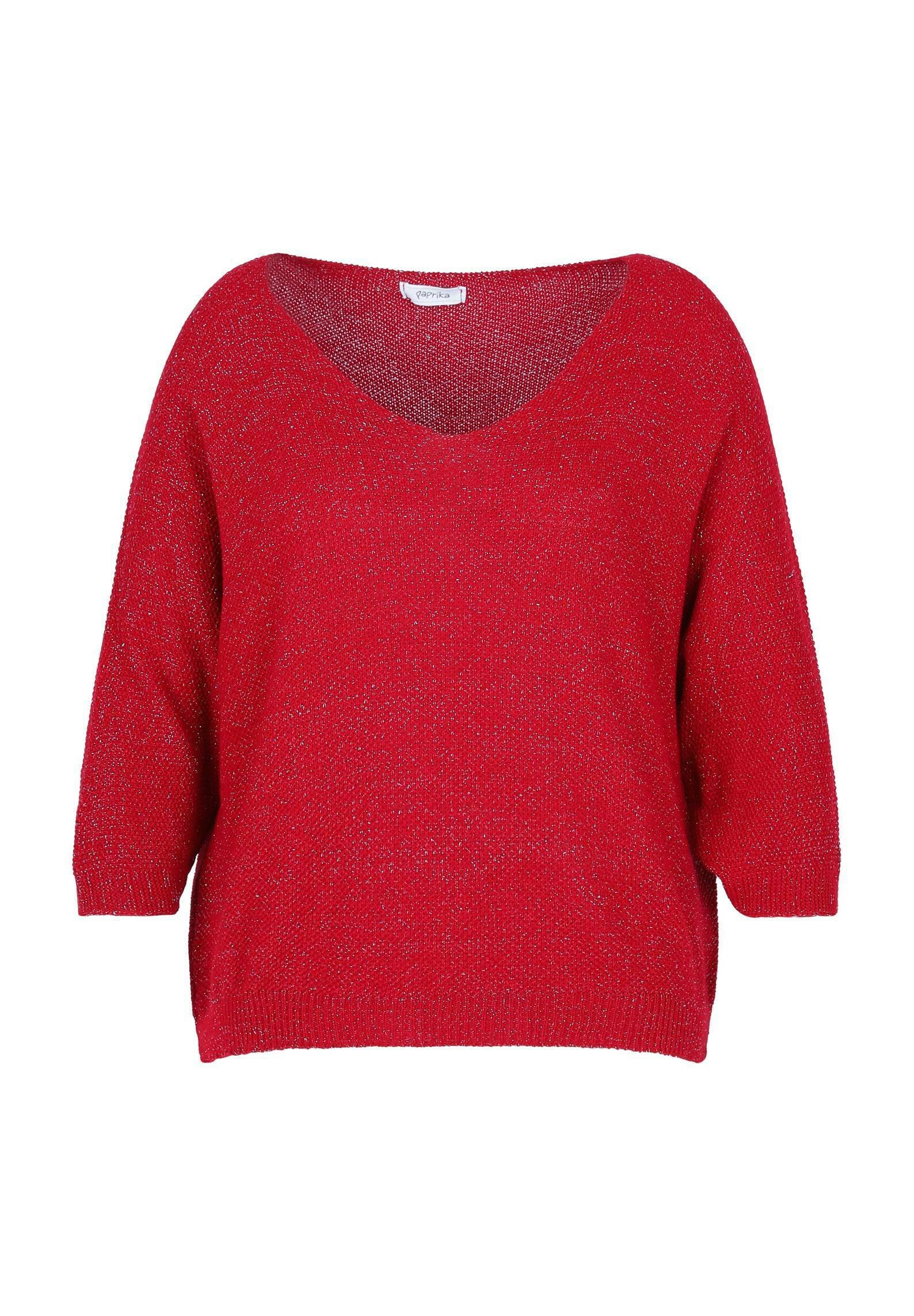 Paprika AVEC LUREX - Trui - red/rood - Zalando.nl
