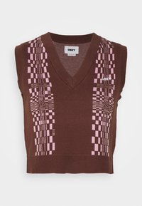 Obey Clothing MELISSA VEST - Top - sepia/multi