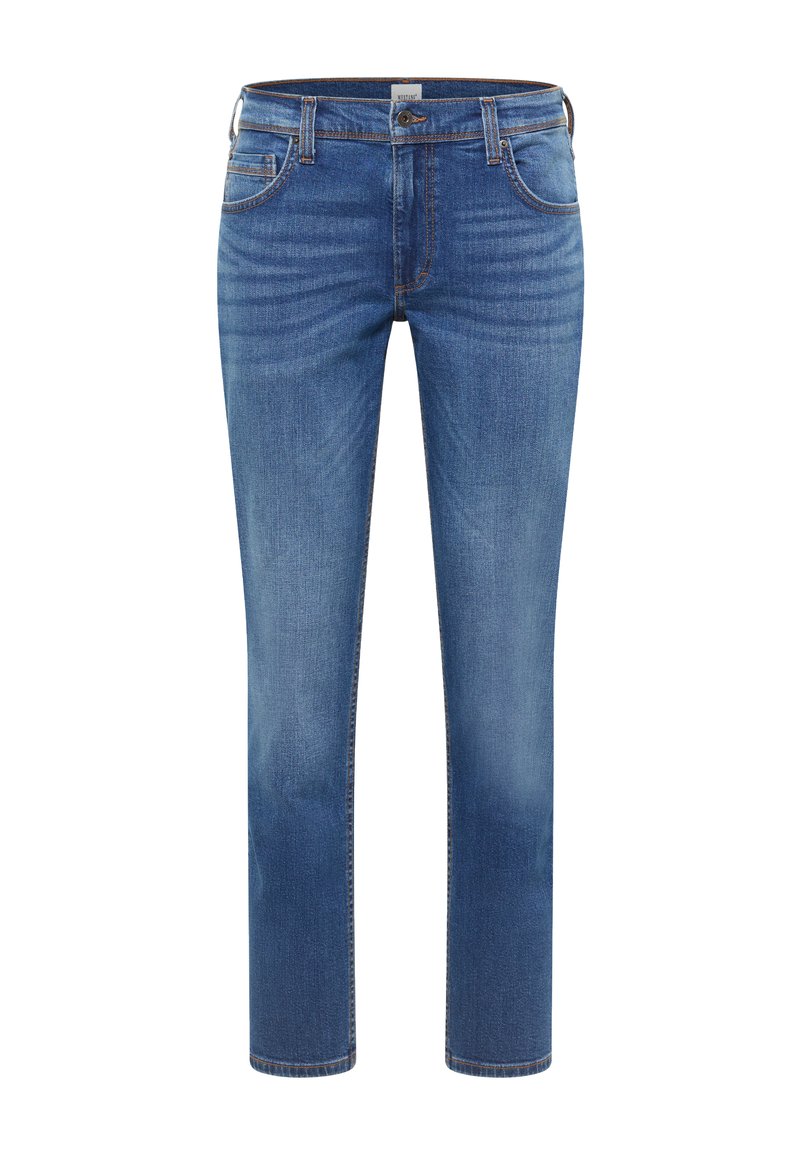 mustang Slim fit jeans blauw mustang Slim fit jeans blauw