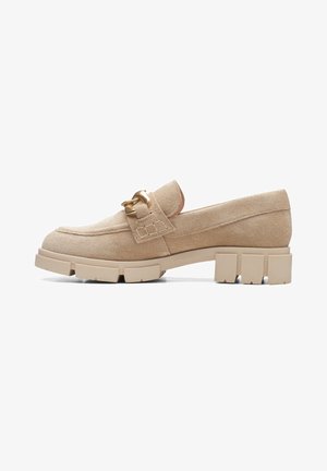 TEALA TRIM - Moccasins - beige
