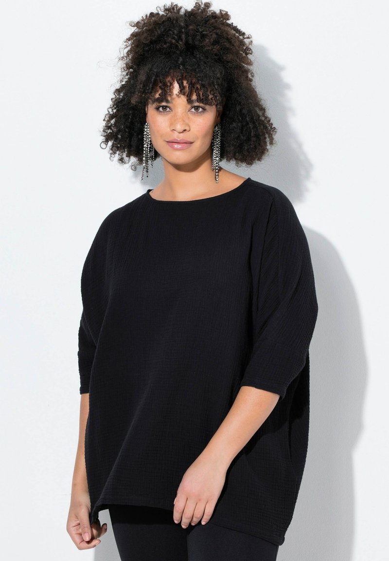 MIAMODA Camicetta - black
