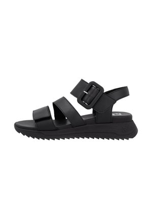 Wedge sandals - schwarz