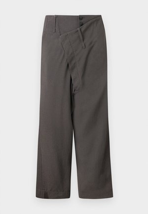 STRAIGHT INFERNO TROUSERS - Stoffhose - grey