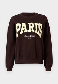 JDYMESA O NECK - Sweatshirt - ganache