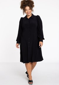 YOEK Blusenkleid - black