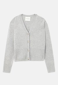V NECK - Vest - light grey melange