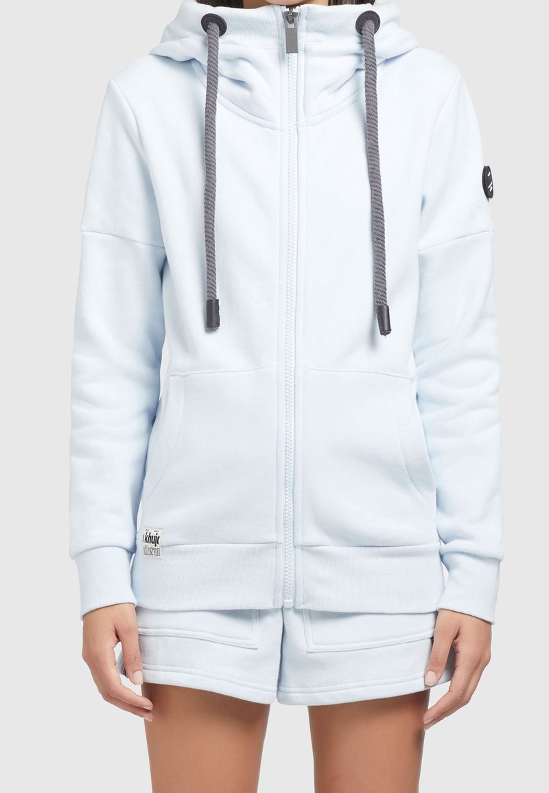 khujo Jersey con capucha - light blue