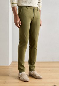 Scotch & Soda - MOTT SLIM FIT - Chinos - moss green melange Thumbnail Image 1