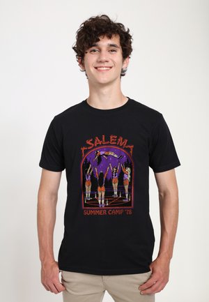 T-shirt print - black