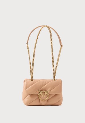LOVE PUFF MINI - Keresztpántos táska - rosa toast/gold-coloured