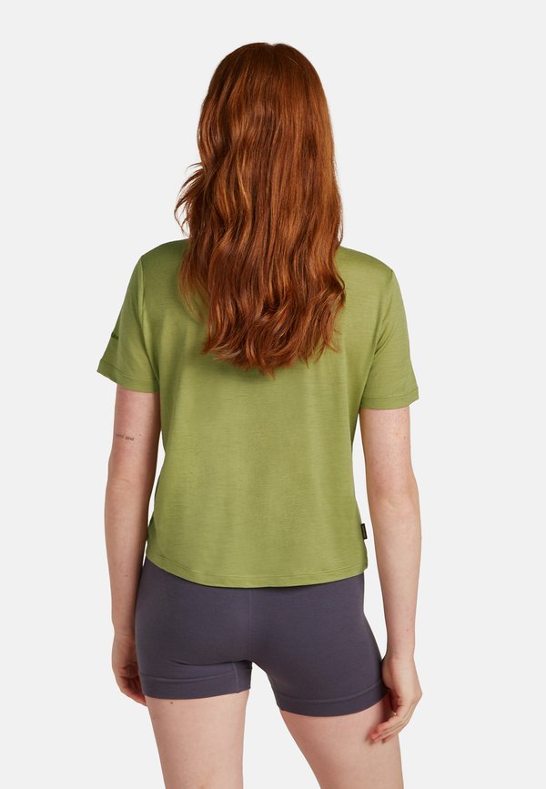 LIGHT WEIGHT TECH LITE CROP - Sports T-shirt - olive3