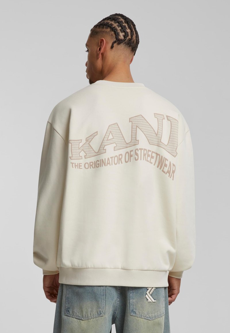Karl Kani CREW - Sweatshirt - off white