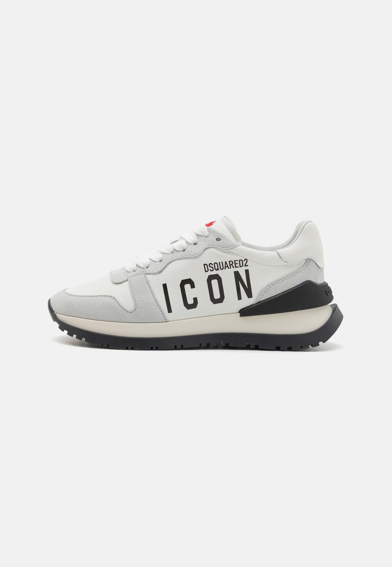 DSQUARED2 ICON - Joggesko - bianco/nero/rosso, Forstørre