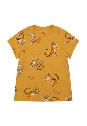 TAK - T-shirt print - amber gold