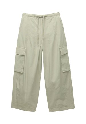 PULL&BEAR BALLOON FIT TECHNICAL - Cargohose - khaki