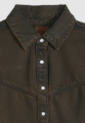 Levi's®, Denim jacket - over a cup top - browns -