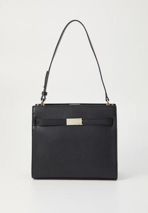 Tommy Hilfiger HERITAGE SHOULDER BAG - Handbag - black