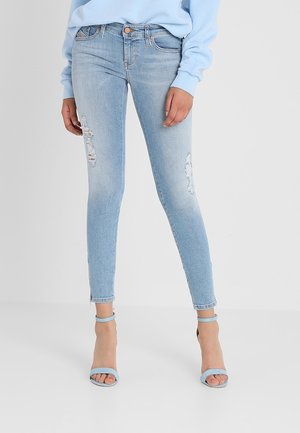 Jeans Skinny Fit - destroyed denim