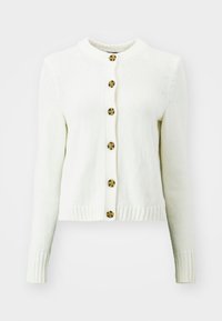 GAP CASHSOFT CREW CARDI - Kardiganas - ivory frost