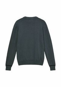 Mos Mosh Gallery BARELLA CREW - Strickpullover - flint stone