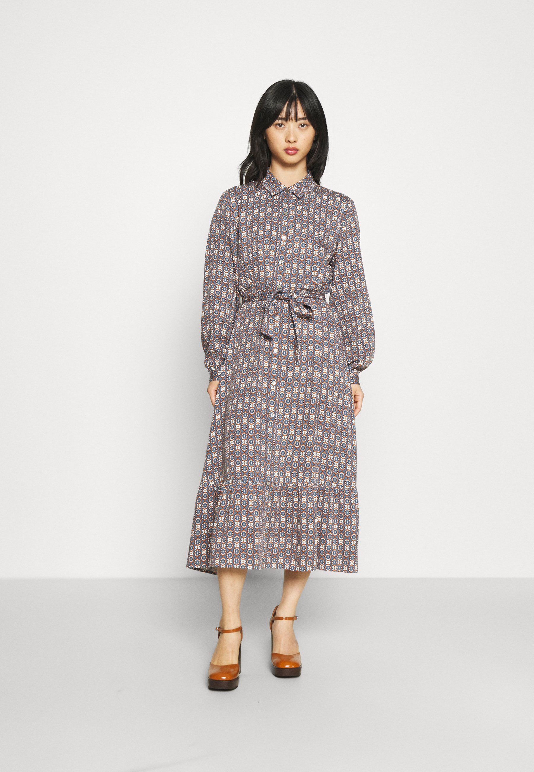 matilde asym midi dress
