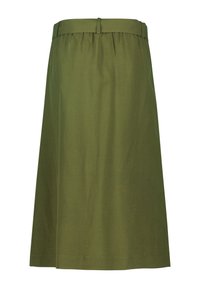 zero MIDI MIT SCHLITZ - A-linjainen hame - cypress
