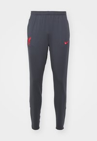 LIVERPOOL FC NIKE DF STRIKE PANTS  THIRD - Fanartikel - dark smoke grey/chrome yellow/global red