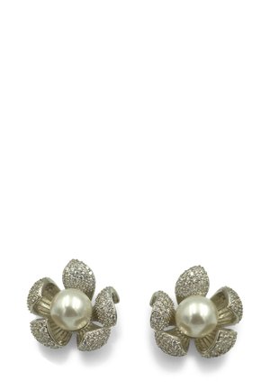 CLASSIC - Orecchini - weiss/silber